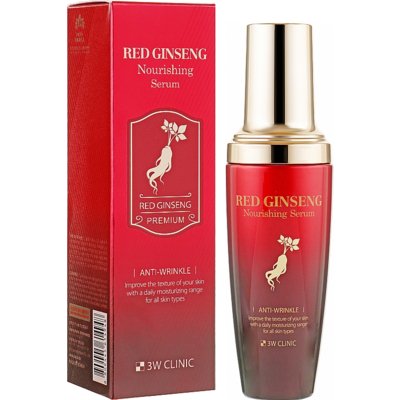 Питательная сыворотка с красным женьшенем 3W Clinic Red Ginseng Nourishing Serum