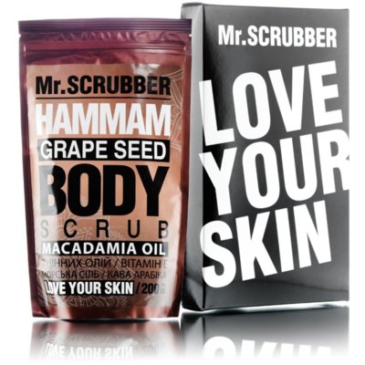 Скраб для тела Mr.Scrubber Grape Seed Body Scrub Hammam Macadamia Oil