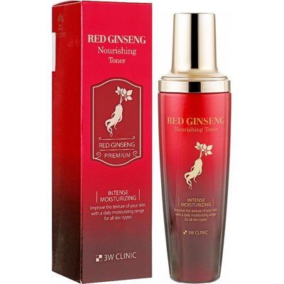 Питательный тонер с красным женьшенем 3W Clinic Red Ginseng Nourishing Toner