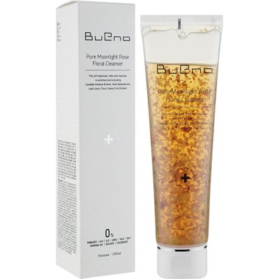Гель для вмивання із пелюстками троянд Bueno Pure Moonlight Rose Floral Cleanser