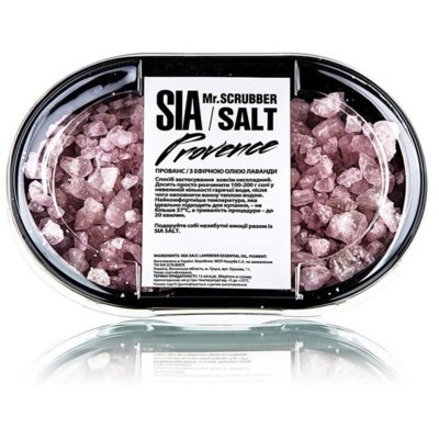 Соль для ванны Mr.Scrubber Sia Salt Provence