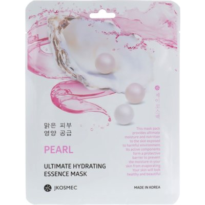 Тканевая увлажняющая маска с экстрактом жемчуга Jkosmec Pearl Ultimate Hydrating Essence Mask
