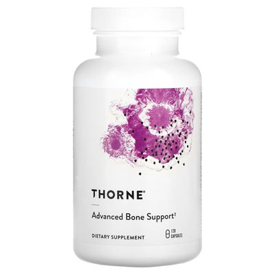 Покращений засіб для підтримки кісток / Advanced Bone Support, Thorne Research, 120 капсул