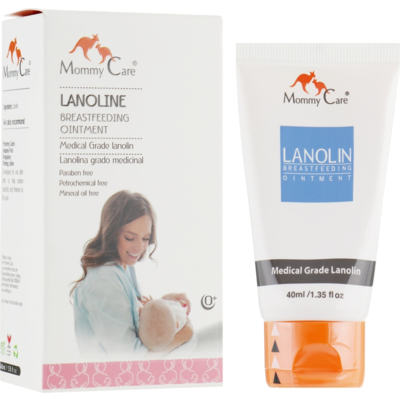 Крем для женской груди и трещин Mommy Care Lanolin Breastfeeding Ointment