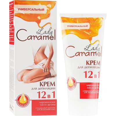 Крем для депіляції 12 в 1 універсальний Lady Caramel