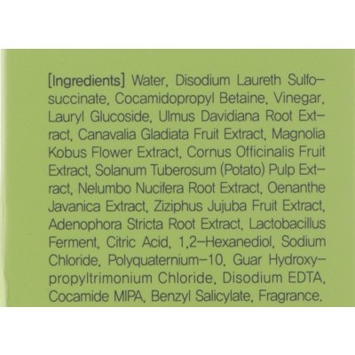 Мягкий безсульфатный шампунь с пробиотиками и яблочным уксусом Masil 5 Probiotics Apple Vinegar Shampoo