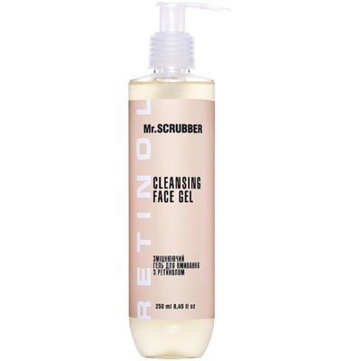 Укрепляющий гель для умывания с ретинолом Mr.Scrubber Face ID. Retinol Cleansing Face Gel