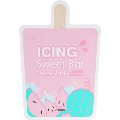 Тканевая маска Мороженое с экстрактом арбуза A'pieu Icing Sweet Bar Sheet Mask Watermelon