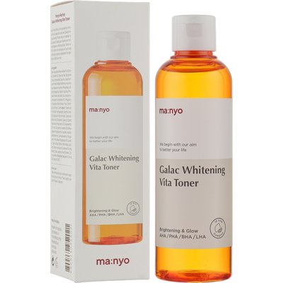 Осветительный тонер с галактомиссисом и витаминным комплексом Manyo Galac Whitening Vita Toner