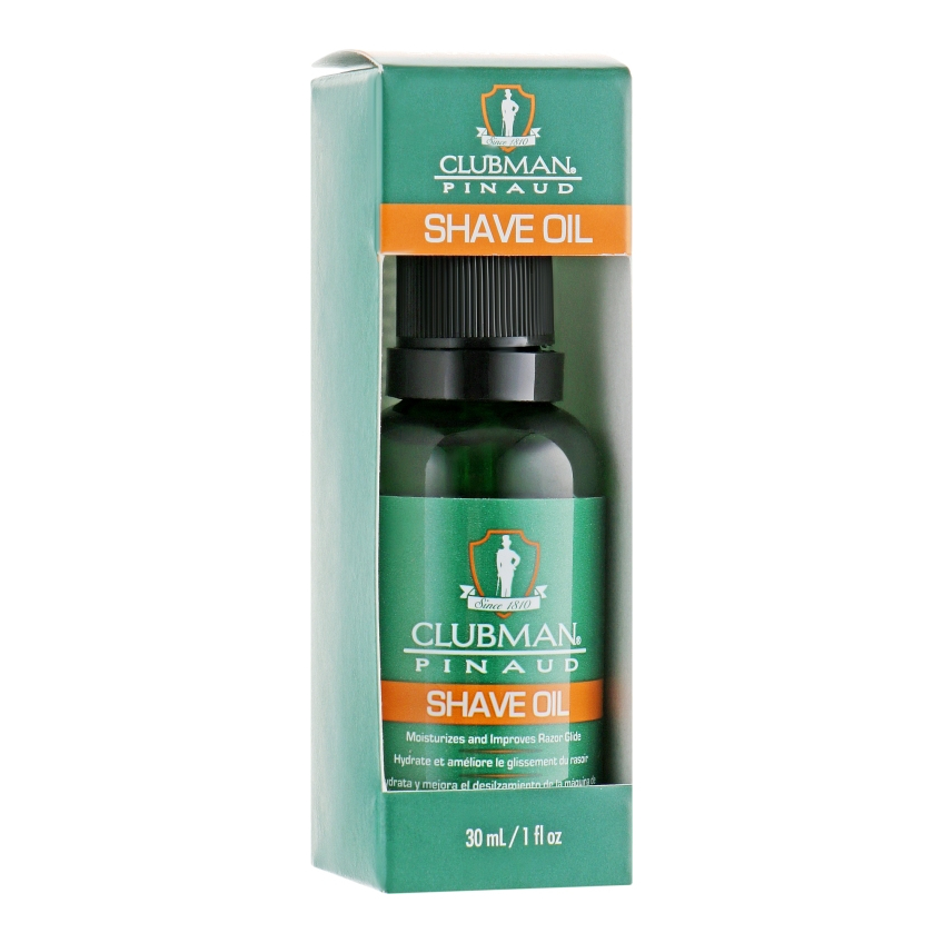 Натуральное масло для бритья Clubman Pinaud Shave Oil