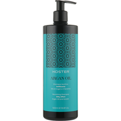 Питательный шампунь для волос Koster Argan Oil