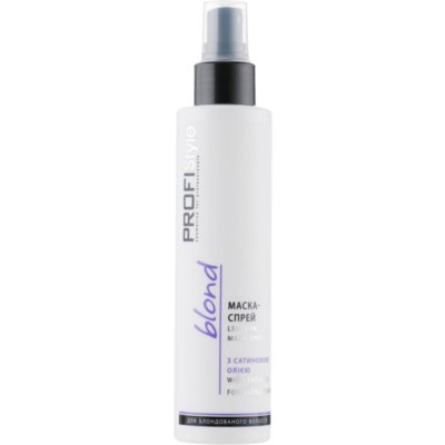 Маска-спрей для волос с сатиновым маслом Profi Style Blond With Satin Oil Mask Spray