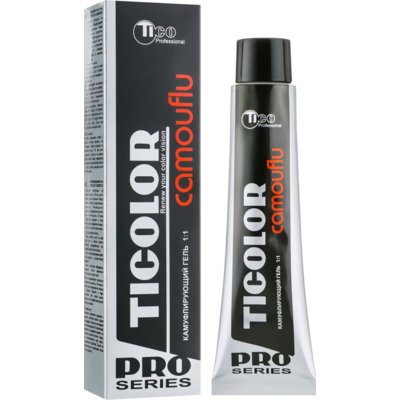 Гель для камуфляжа седины Tico Professional Ticolor Camouflu Темно-русый