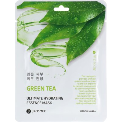 Тканевая увлажняющая маска с экстрактом зеленого чая Jkosmec Green Tea Ultimate Hydrating Essence Mask