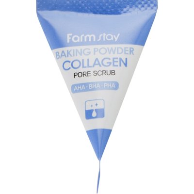 Скраб для лица с содой и коллагеном FarmStay Collagen Baking Powder Pore Scrub