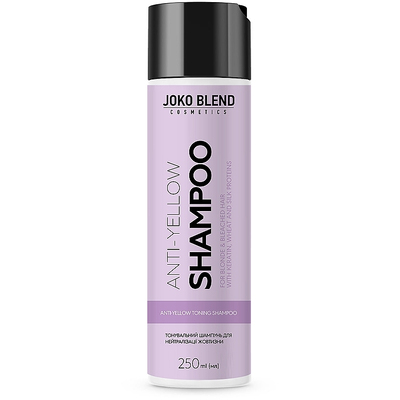 Тонировочный шампунь для нейтрализации желтизны Joko Blend Anti-Yellow Shampoo