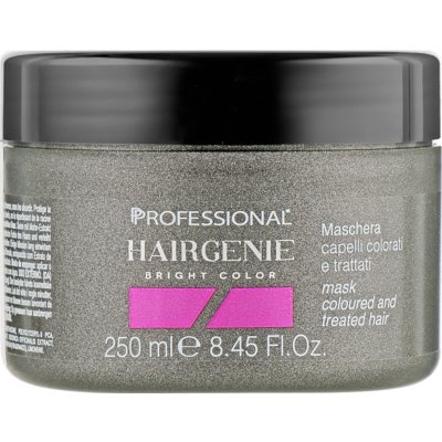Маска для блеска окрашенных и поврежденных волос Professional Hairgenie Bright Color Mask
