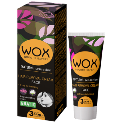 Крем для депиляции лица «Чувствительный» WOX Smooth Expert Hair Removal Cream Face