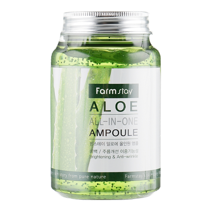 Ампульная сыворотка с экстрактом алоэ FarmStay Aloe All-In-One Ampoule