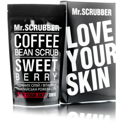 Кофейный скраб для лица и тела Mr.Scrubber Sweet Berry Scrub