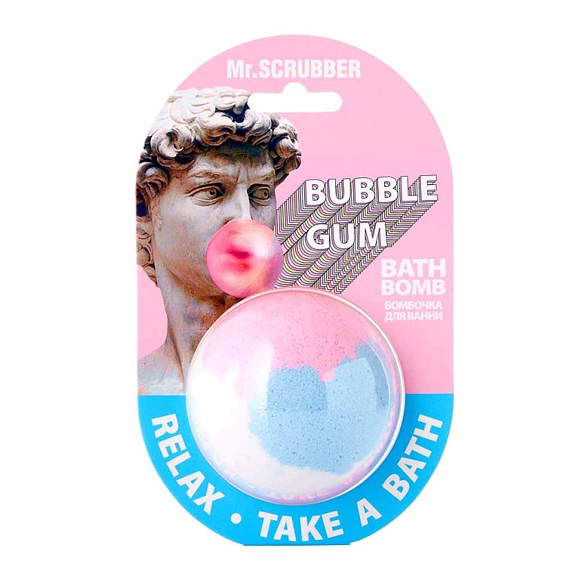 Бомбочка для ванни Bubble Gum Mr.Scrubber