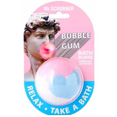 Бомбочка для ванной Bubble Gum Mr.Scrubber