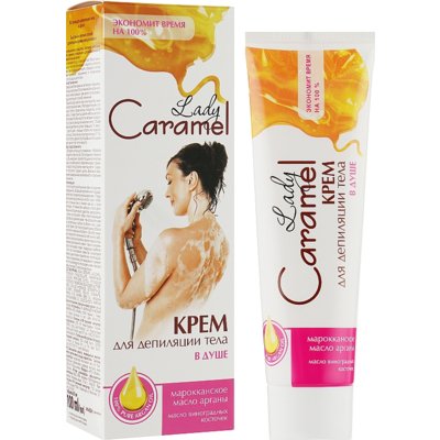 Крем для депіляції тіла в душі Caramel