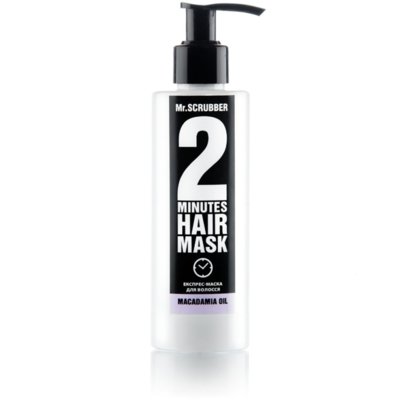 Экспресс-маска для волос с маслом макадамии Mr.Scrubber 2 Minutes Hair Mask Macadamia Oil