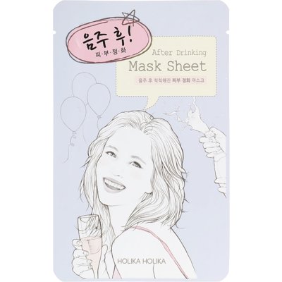 Тканевая маска после вечеринки Holika Holika After Mask Sheet After Drinking