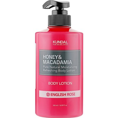 Лосьон для тела «Английская роза» Kundal Honey & Macadamia Body Lotion English Rose