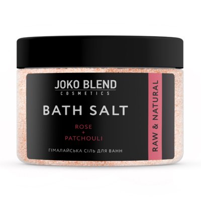 Гималайская соль для ванн Роза-Пачули Joko Blend Bath Salt