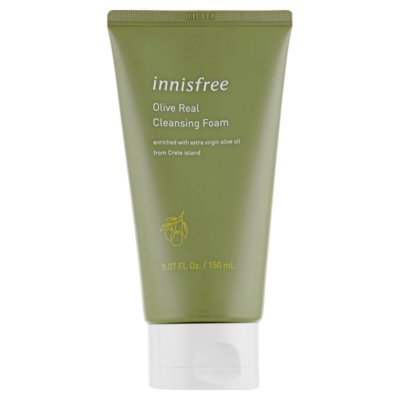 Пенка для умывания с экстрактом масла Innisfree Olive Real Cleansing Foam