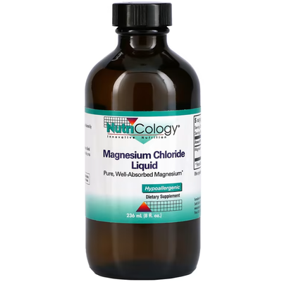Жидкий хлорид магния / Magnesium Chloride Liquid, Nutricology, 236 мл