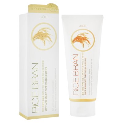 Пилинг-гель с рисовыми отрубями Jigott Premium Facial Rice Bran Peeling Gel