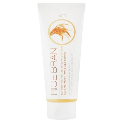 Пилинг-гель с рисовыми отрубями Jigott Premium Facial Rice Bran Peeling Gel