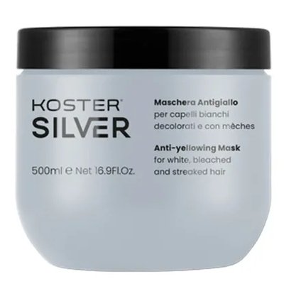 Маска против желтизны волос Koster Silver Anti-Yellowing Mask