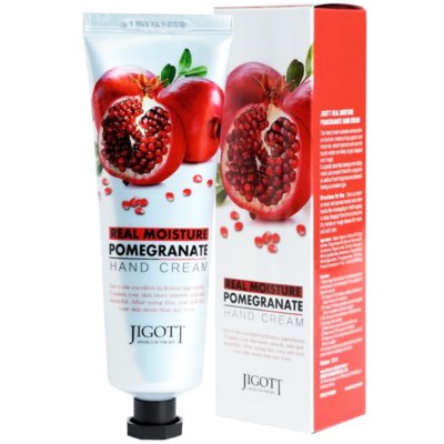 Крем для рук с экстрактом граната Jigott Real Moisture Pomegranate Hand Cream