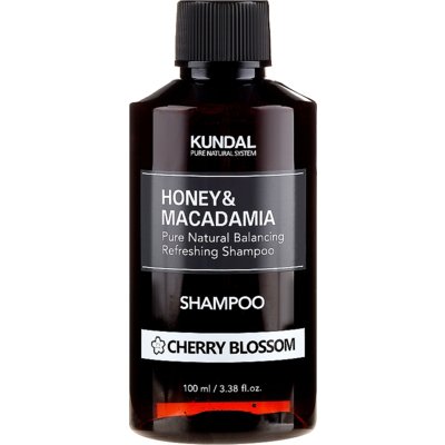 Безсульфатный шампунь для волос «Цветущая вишня» Kundal Honey & Macadamia Cherry Blossom Shampoo