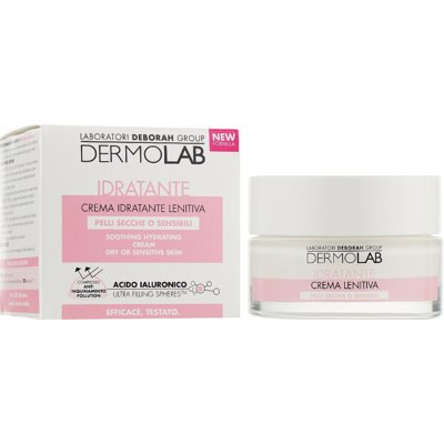 Успокаивающий увлажняющий крем Deborah Milano Dermolab Soothing Hydrating Cream SPF 15
