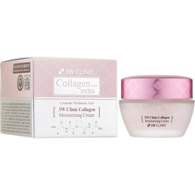 Увлажняющий крем для лица с коллагеном 3W Clinic Collagen Extra Moisturizing Cream