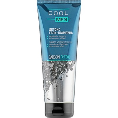 Детокс гель-шампунь Cool Men Detox Carbon