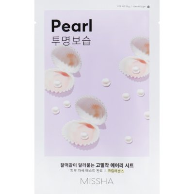 Маска для лица с экстрактом жемчуга Missha Airy Fit Pearl Sheet Mask