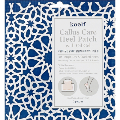 Патчи для пяток с гель-маслом Koelf Callus Care Heel Patch with Oil Gel