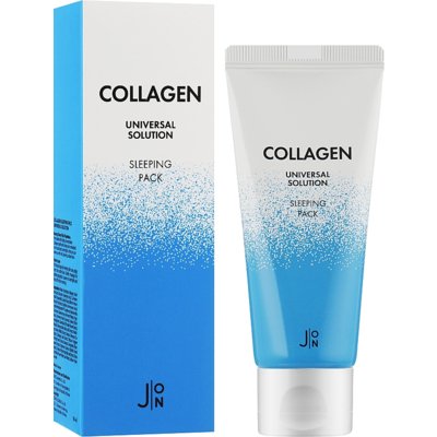 Ночная маска для лица с коллагеном J:ON Collagen Universal Solution Sleeping Pack