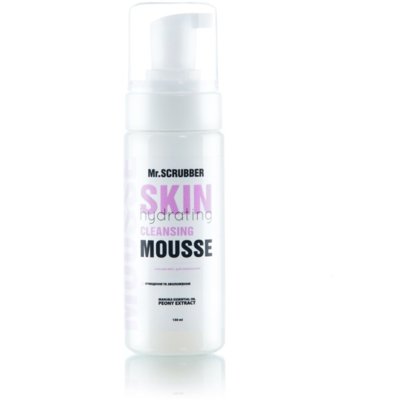 Зволожувальний мус для вмивання Mr.Scrubber Hydrating Peony Extract