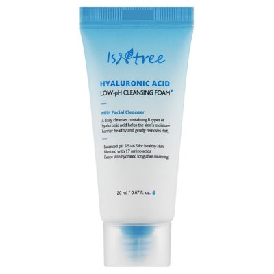 Пенка для умывания с низким уровнем рН IsNtree Hyaluronic Acid Low pH Cleansing Foam