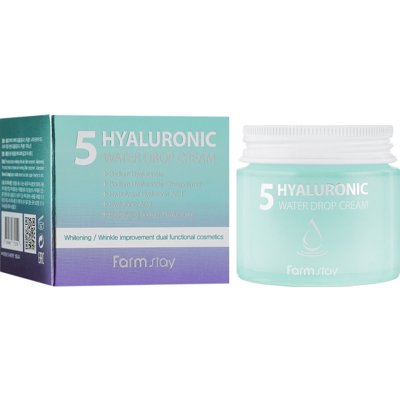 Увлажняющий крем с 5 видами гиалуроновой кислоты FarmStay Hyaluronic 5 Water Drop Cream