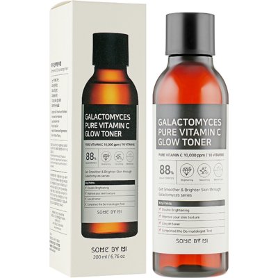 Тонер с витамином С и галактомиссисом Some By Mi Galactomyces Pure Vitamin C Glow Toner
