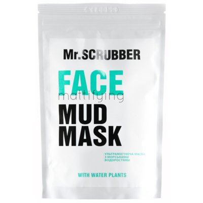 Матирующая маска для лица Mr.Scrubber Mud Face Mask Mattifying