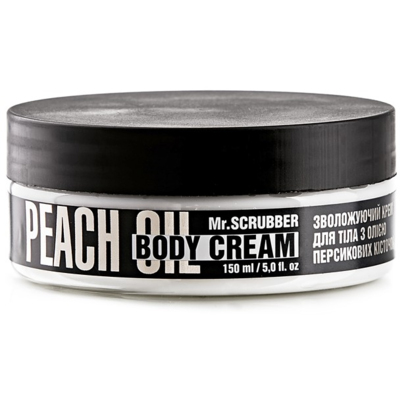 Увлажняющий крем для тела с маслом персиковых косточек Mr.Scrubber Body Couture Peach Oil